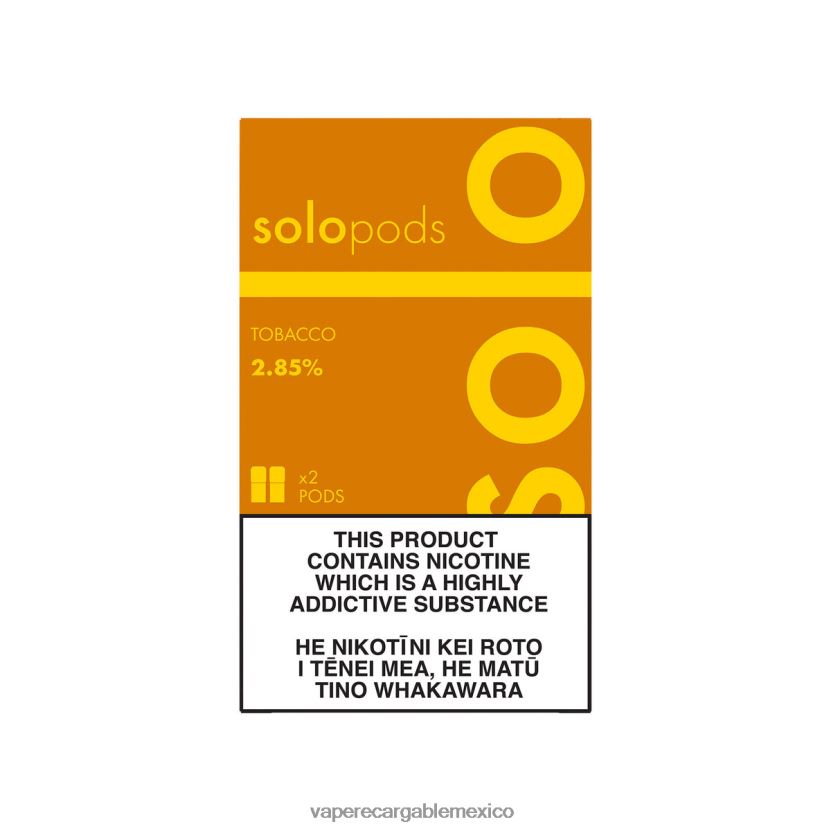 Vape Desechable H82BD850 Solo paquete de 2 cápsulas de repuesto tabaco