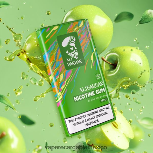 E-Liquid Mexico R02DZ498 Alibarbar chicle de nicotina manzana
