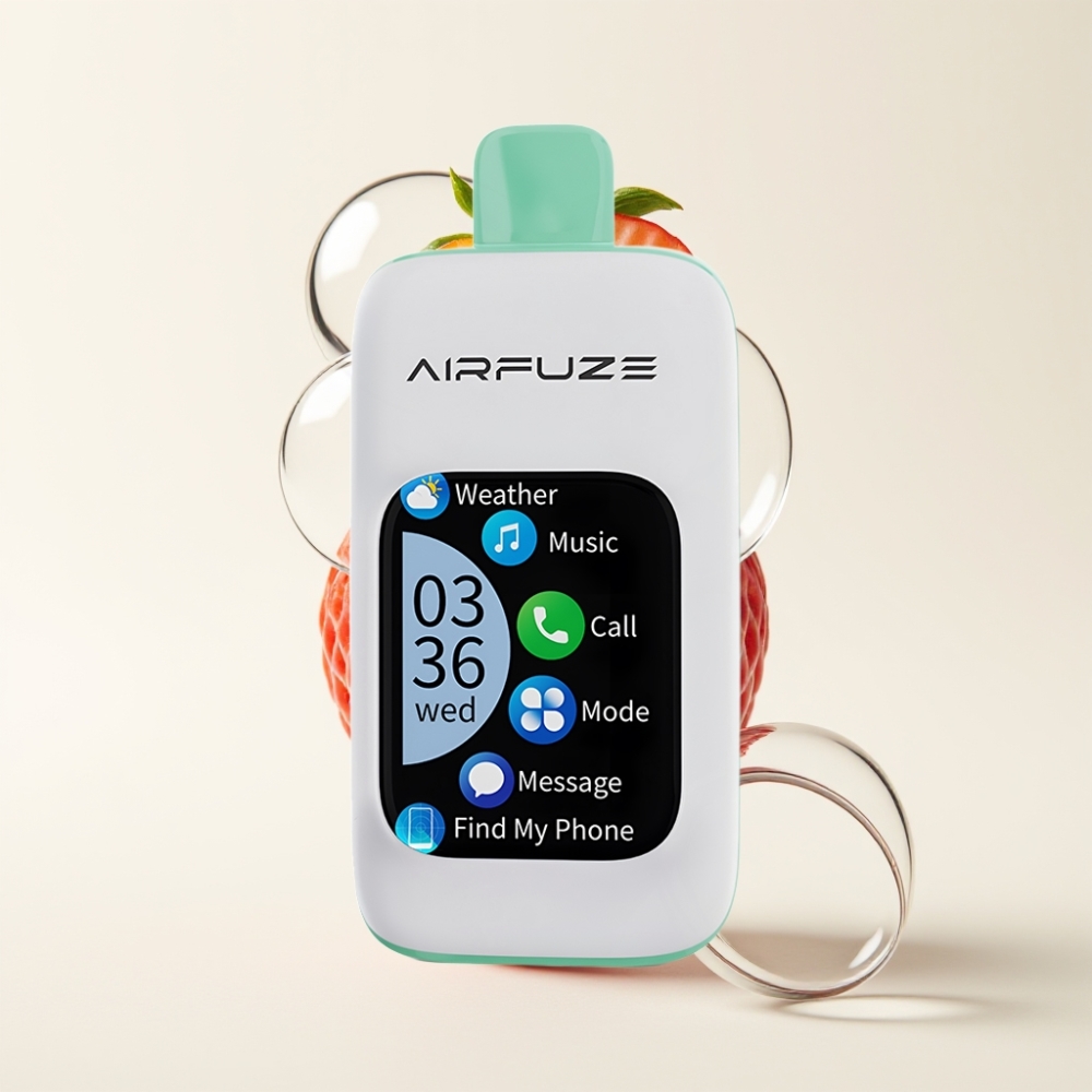 AirFuze Smart 30000 Puffs Disposable Pod Fresa Verano 5% 900mAh Tipo-C