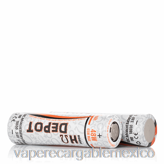 Vape Recargable Hohm Depot 18650 3005mah 16.8a Batería Paquete De Dos Baterías