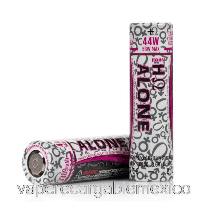 Vape Recargable Hohm Tech Solo 18650 3309mah 15.3a Batería Paquete De Dos Baterías