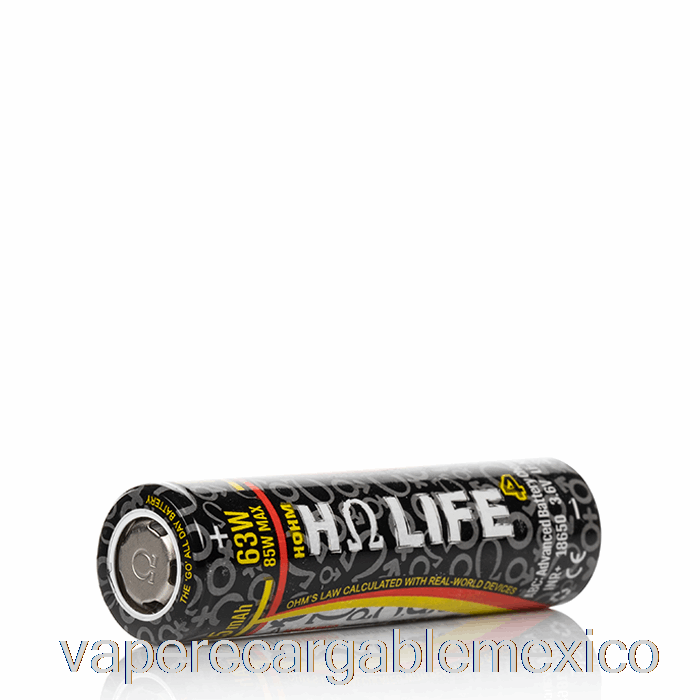 Vape Recargable Hohm Tech Life 4 18650 3015mah 22.1a Batería única