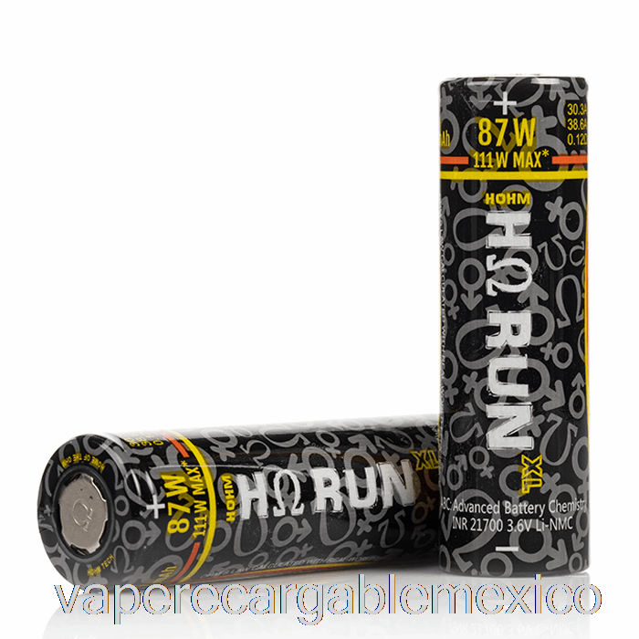Vape Recargable Hohm Tech Run Xl 21700 4007mah 30.3a Batería única