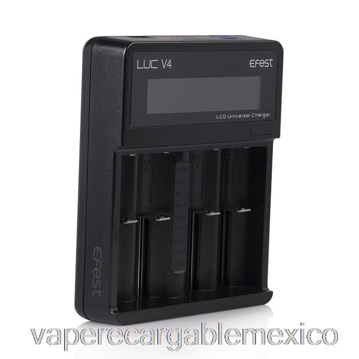 Vape Recargable Efest Luc V4 Cargador Lcd