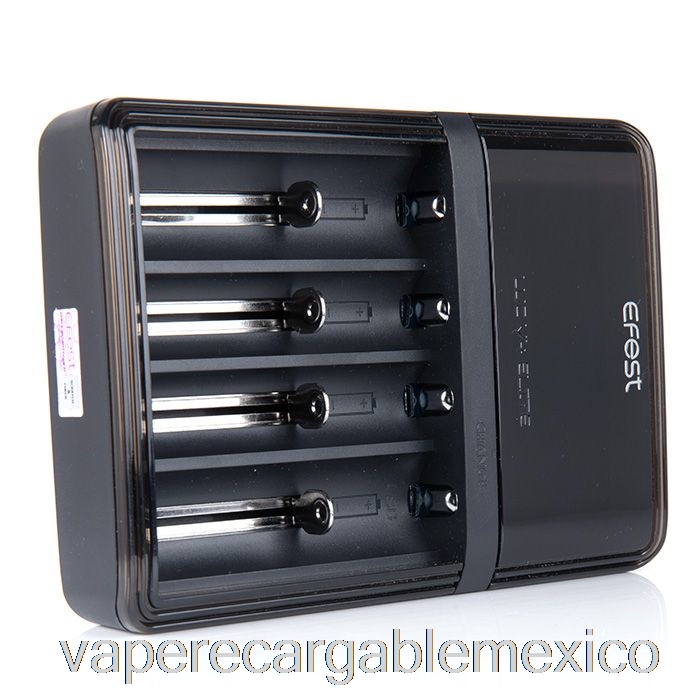 Vape Recargable Efest Luc V4 Elite Hd Lcd Cargador