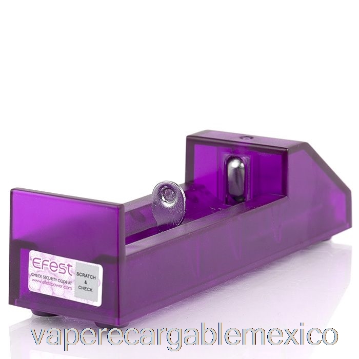 Vape Recargable Efest Pro C1 Cargador De Batería Inteligente De 1 Bahía