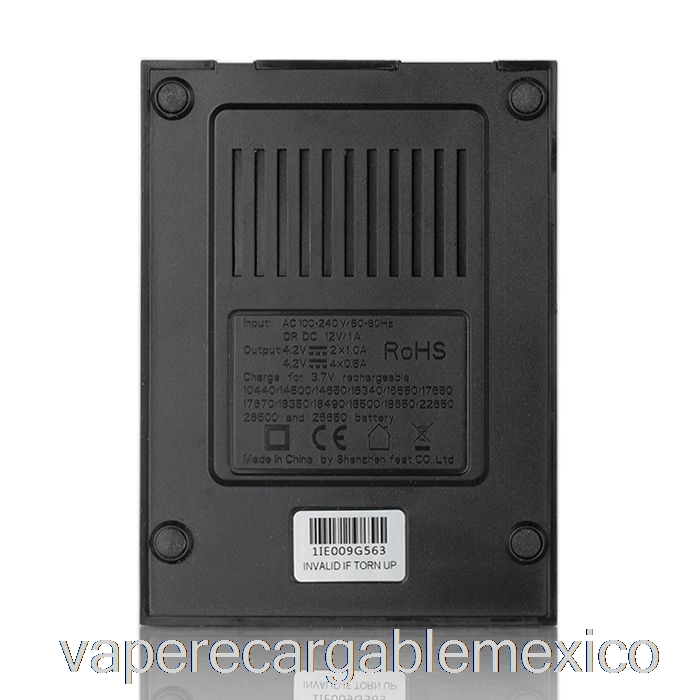 Vape Recargable Efest Pro C4 Cargador De Batería Inteligente De 4 Bahías