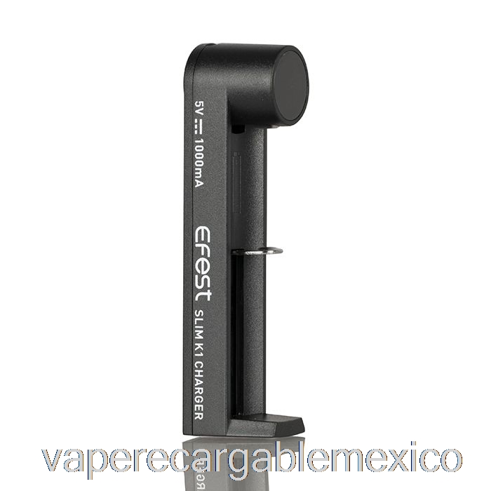 Vape Recargable Efest Slim K1 Cargador De Batería De Una Sola Ranura