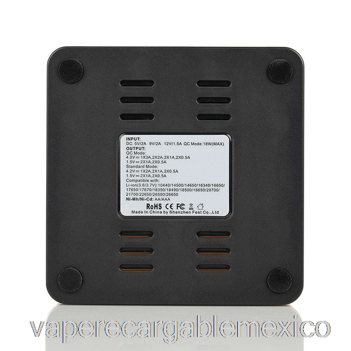 Vape Recargable Efest Imate R2 Cargador De Control De Calidad Inteligente