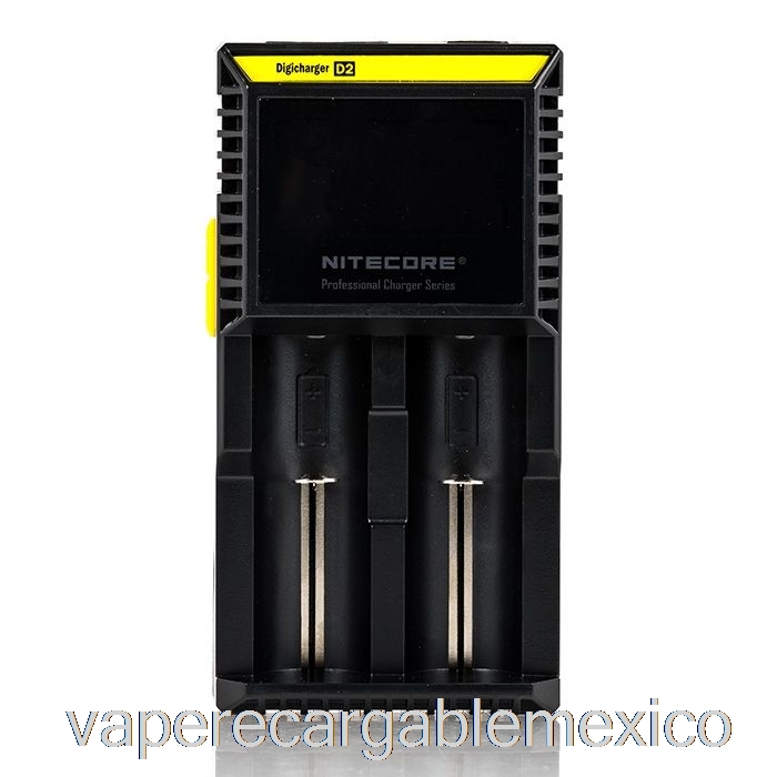 Cargador De Batería Recargable Para Vape Nitecore D2 (2 Bahías)