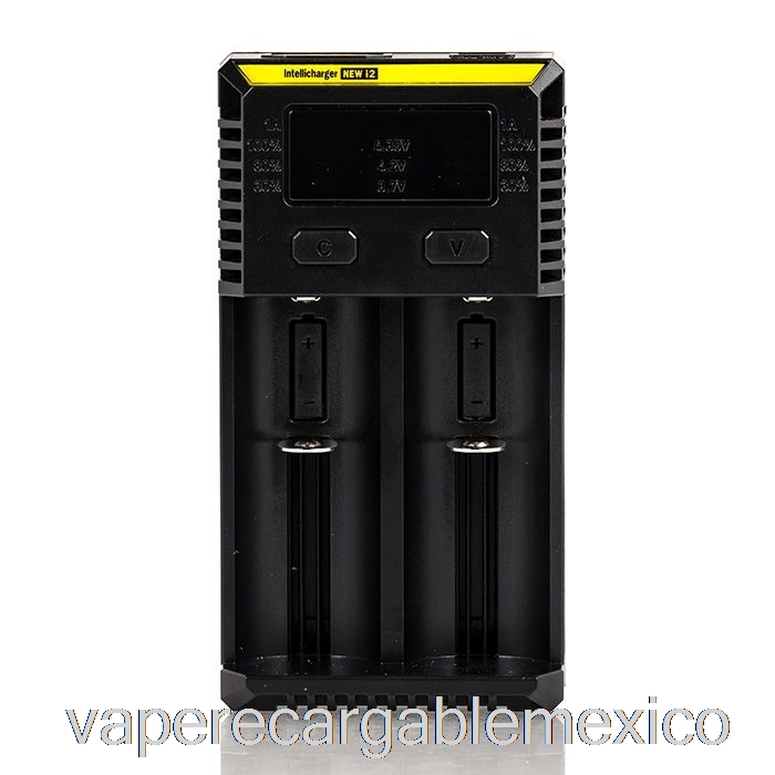 Cargador De Batería Recargable Para Vape Nitecore I2 (2 Bahías)