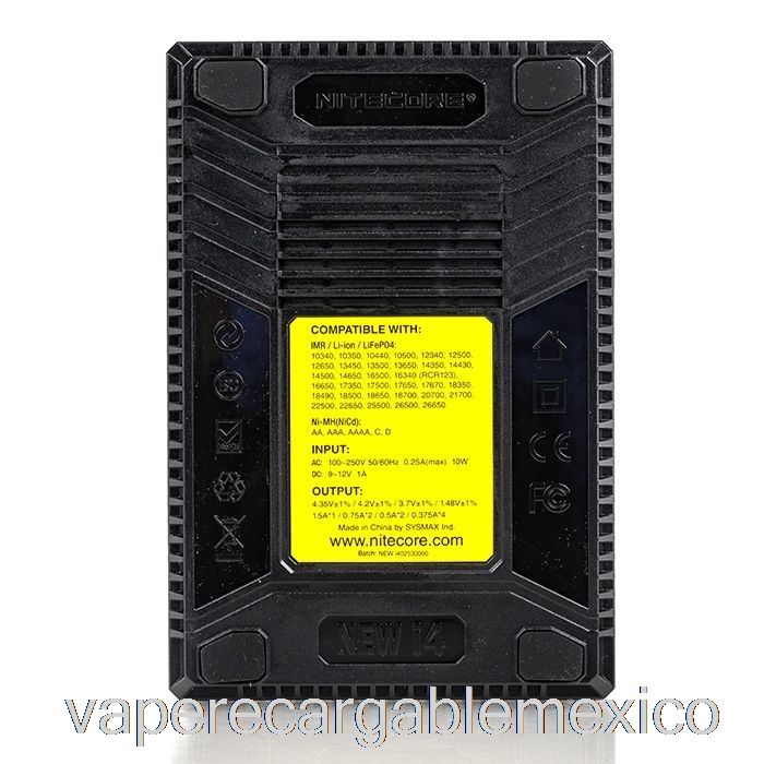 Cargador De Batería Recargable Vape Nitecore I4 V2 (4 Bahías)