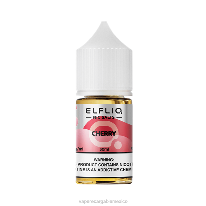 ELFBAR ELFLIQ nic sal 30 ml cereza 208V13 E-Liquid Mexico