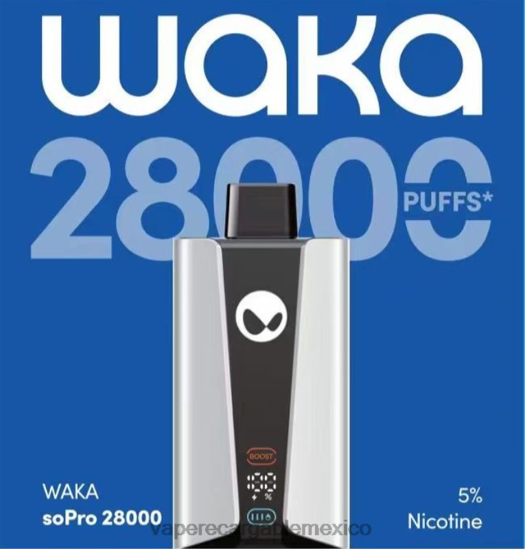Vape México 8TZBL31 RELX WAKA SoPro 28000 multi sabor