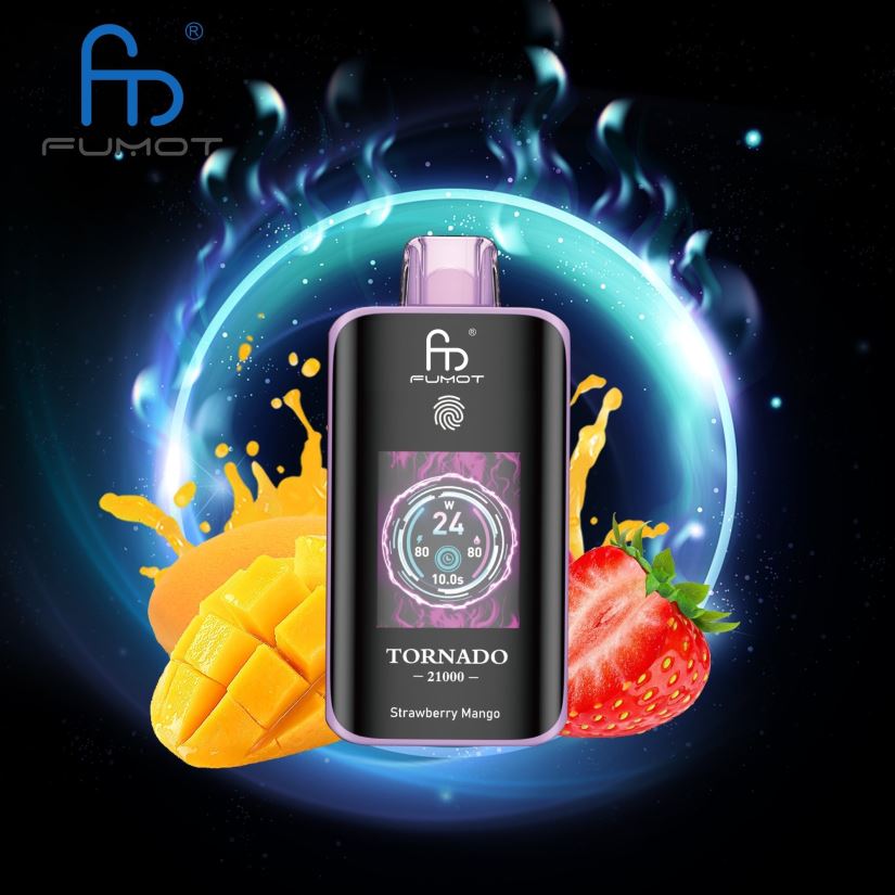 Fumot Tornado 25000 vaporizadores desechables mango fresa D0806011 Vape México