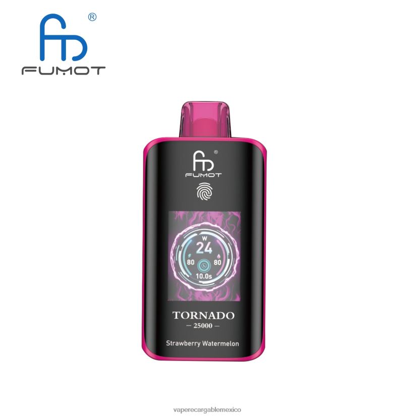 Fumot Tornado 25000 vaporizadores desechables sandia fresa D0806016 Vape México
