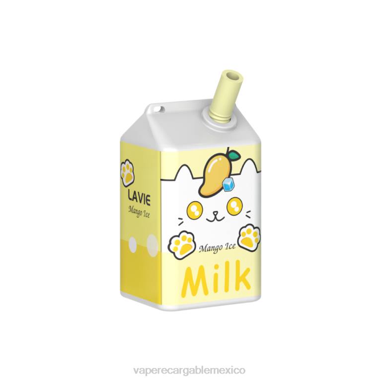 E-Liquid Mexico B6B2178 LAVIE MILK 7000 bocanadas hielo de mango