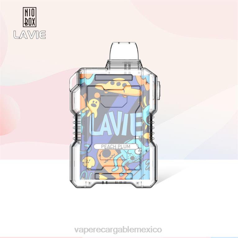 E-Liquid Mexico B6B2198 LAVIE NIO BOX 9000 bocanadas ciruela durazno