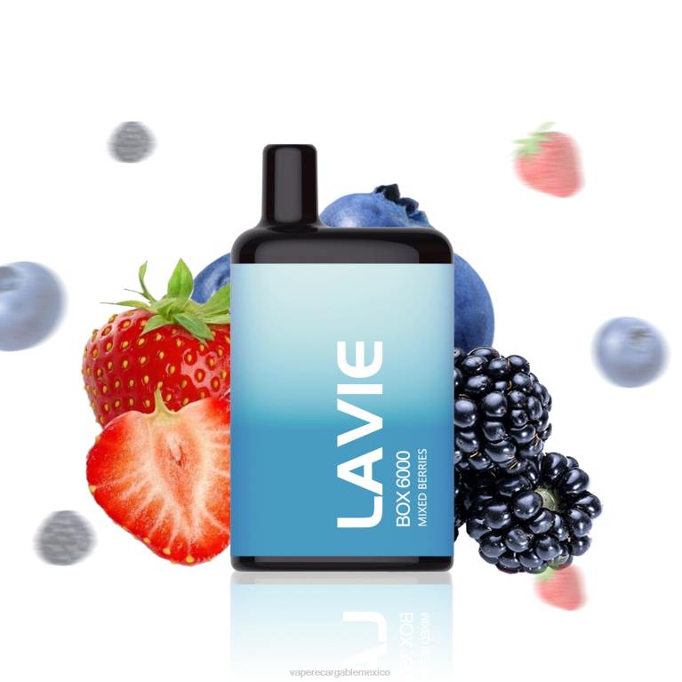 E-Liquid Mexico B6B2203 LAVIE BOX 6000 bocanadas bayas mixtas