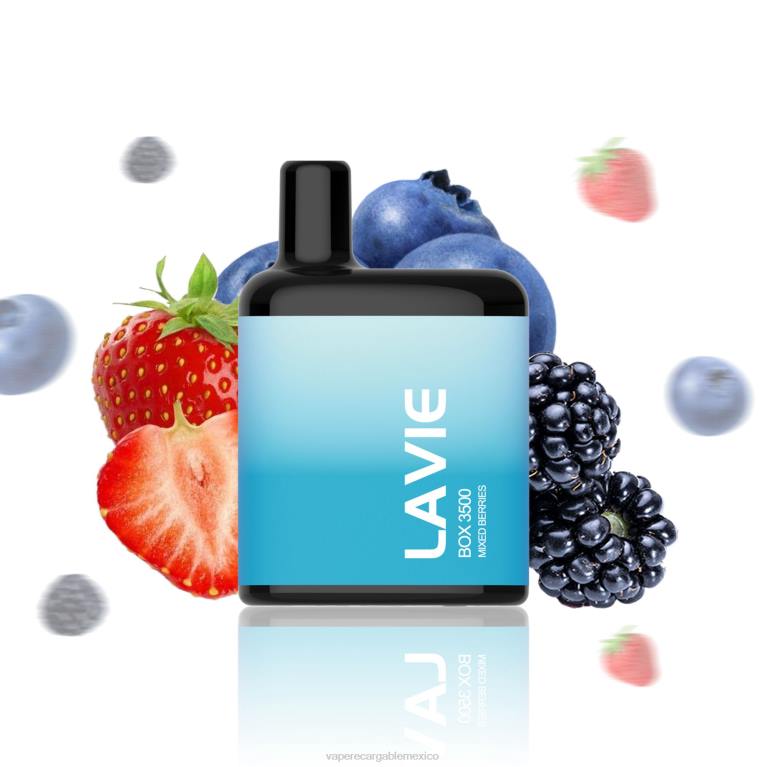 E-Liquid Mexico B6B2213 LAVIE BOX 3500 bocanadas bayas mixtas