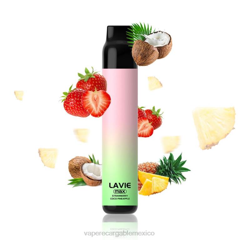 E-Liquid Mexico B6B2283 LAVIE BAR 5000 inhalaciones - máx. fresa coco manzana