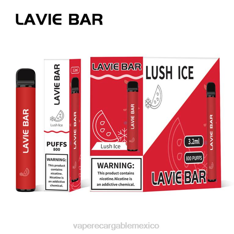 E-Liquid Mexico B6B2308 LAVIE BAR 800 bocanadas hielo exuberante
