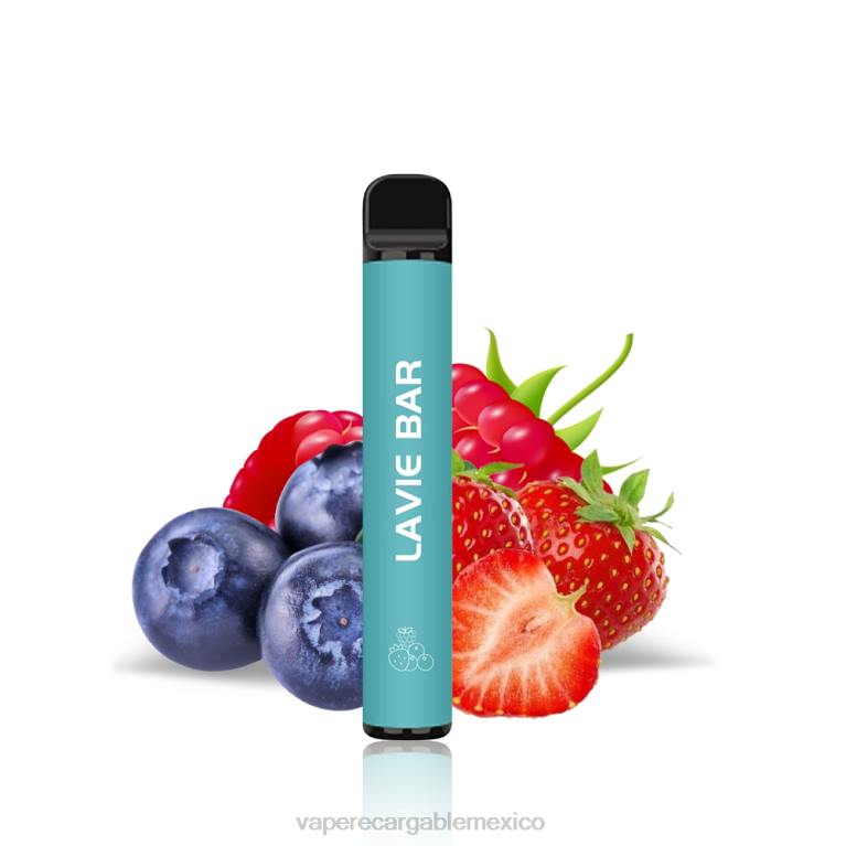 E-Liquid Mexico B6B2323 LAVIE BAR Versión al 2% 800 inhalaciones mezclar baya
