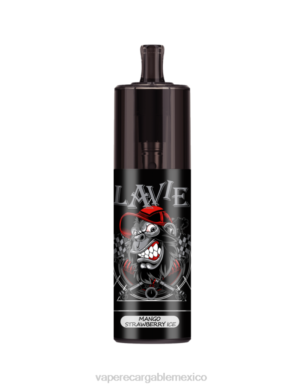 E-Liquid Mexico B6B2333 LAVIE COLOUR BAR Control de flujo de aire de 10000 inhalaciones. hielo de fresa y mango