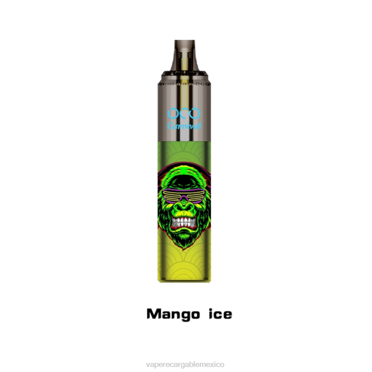 E-Liquid Mexico B6B2353 LAVIE OCO carnaval 10000 bocanadas hielo de mango