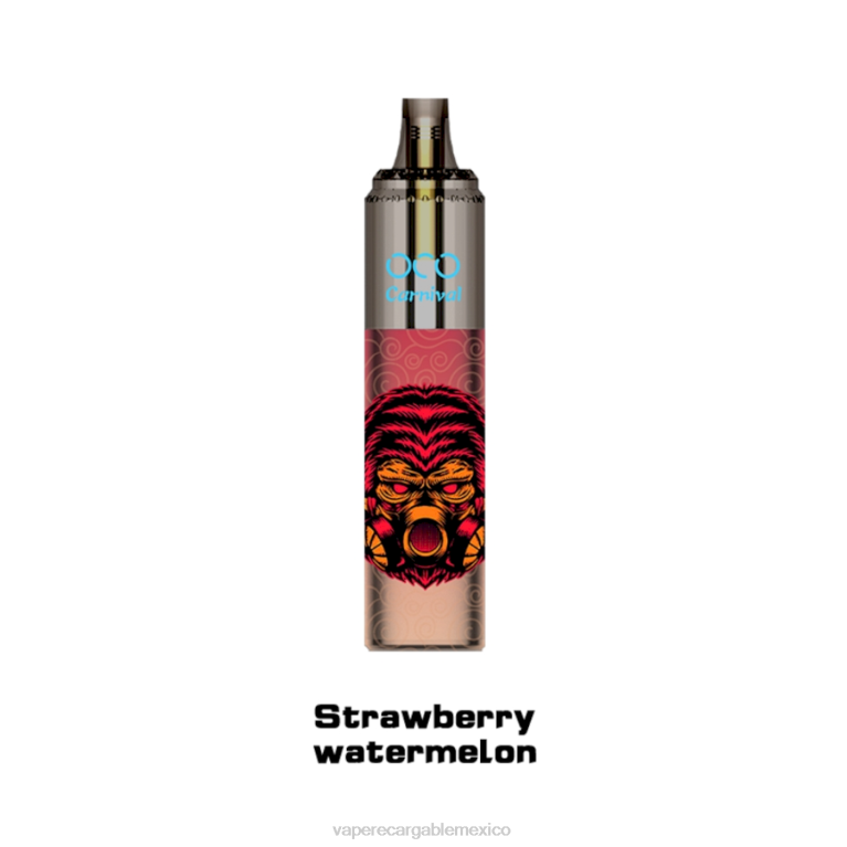 E-Liquid Mexico B6B2358 LAVIE OCO carnaval 10000 bocanadas sandia fresa