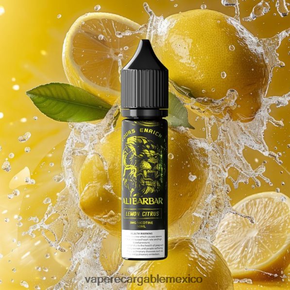 E-Liquid Mexico R02DZ4108 Alibarbar narguile de ónix cítricos de limón