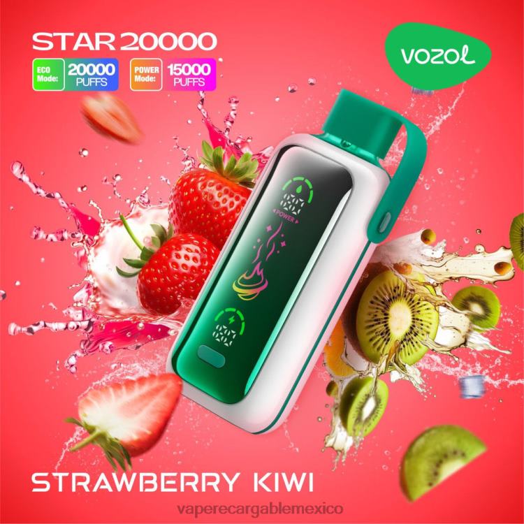 VOZOL STAR 20000 kiwi fresa 466Z220 | Vape Desechable