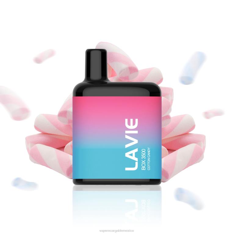 Vape Desechable B6B2210 LAVIE BOX 3500 bocanadas algodon de azucar