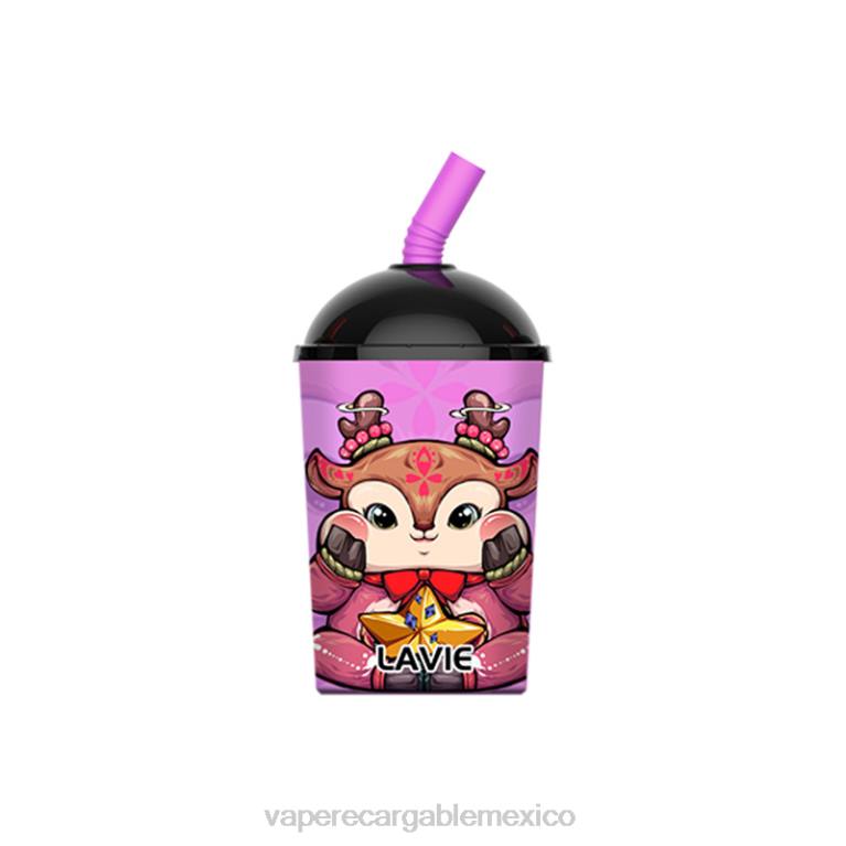 Vape Desechable B6B2260 LAVIE Max Cup 8000 bocanadas hielo de uva