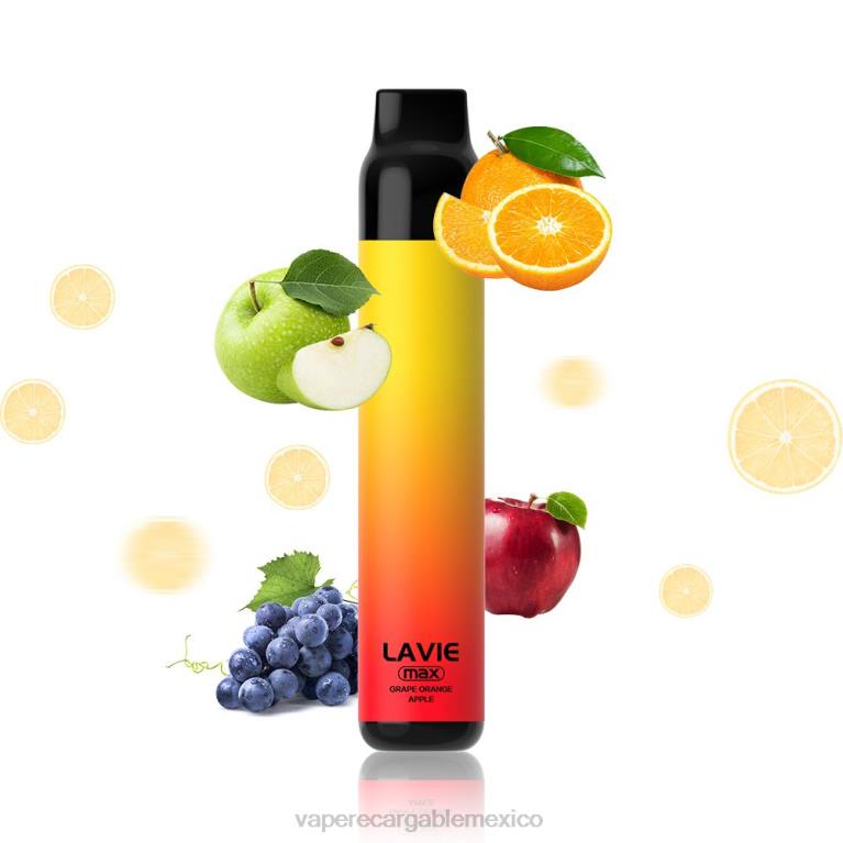 Vape Desechable B6B2280 LAVIE BAR 5000 inhalaciones - máx. naranja uva