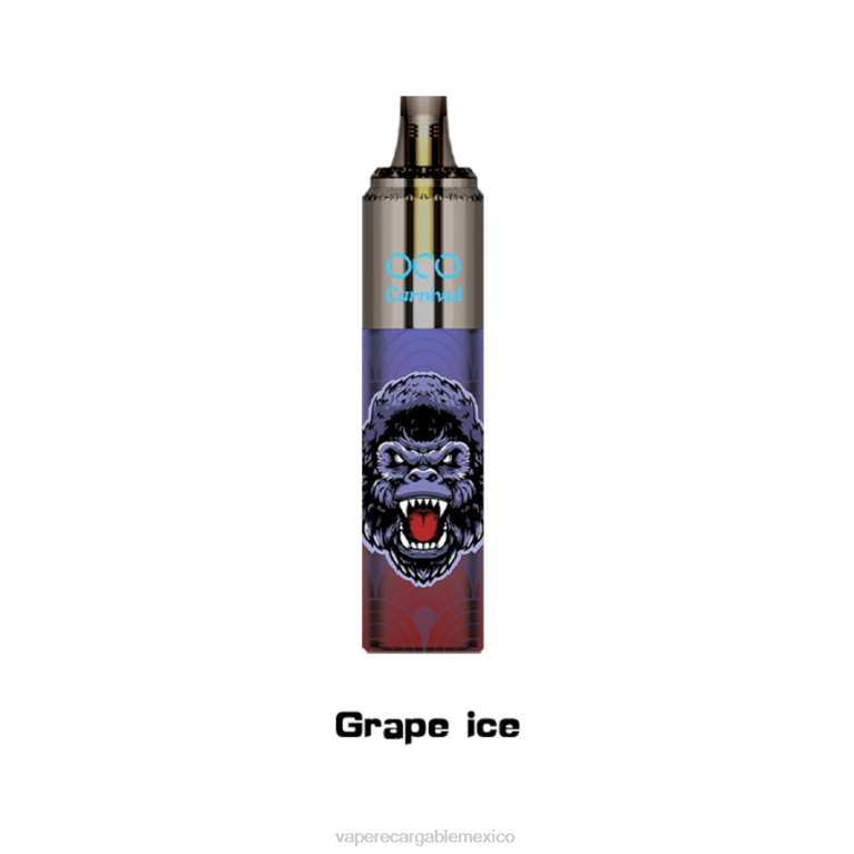Vape Desechable B6B2350 LAVIE OCO carnaval 10000 bocanadas hielo de uva