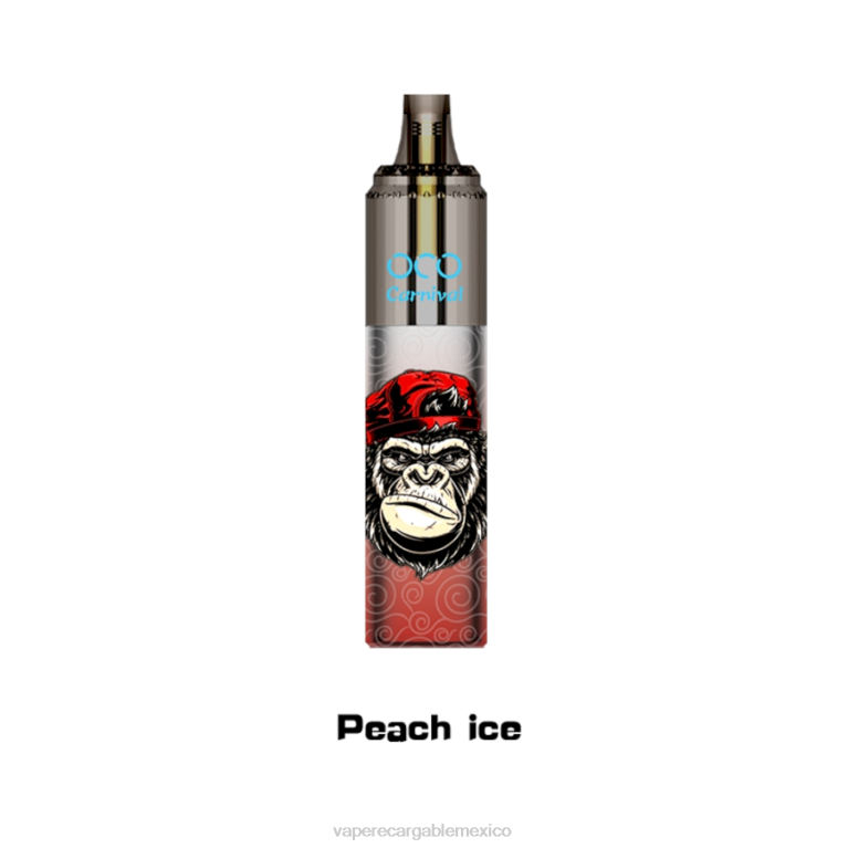 Vape Desechable B6B2355 LAVIE OCO carnaval 10000 bocanadas hielo de durazno