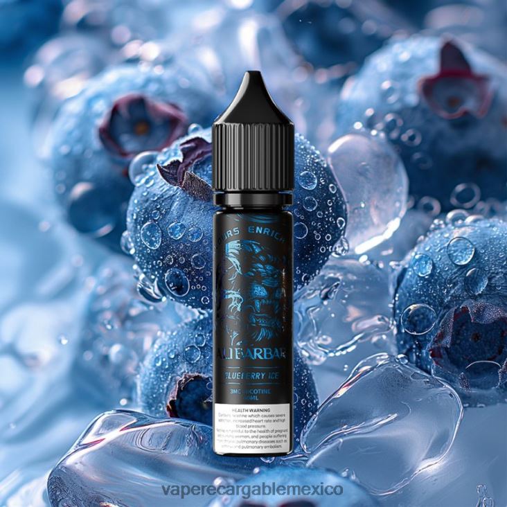 Vape México 46L6L0104 Alibarbar muelle de ónix para cachimba hielo de arándanos