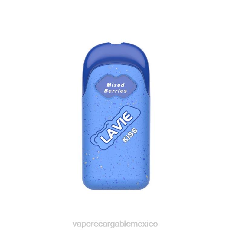 Vape México B6B2111 LAVIE KISS 8000 bocanadas bayas mixtas
