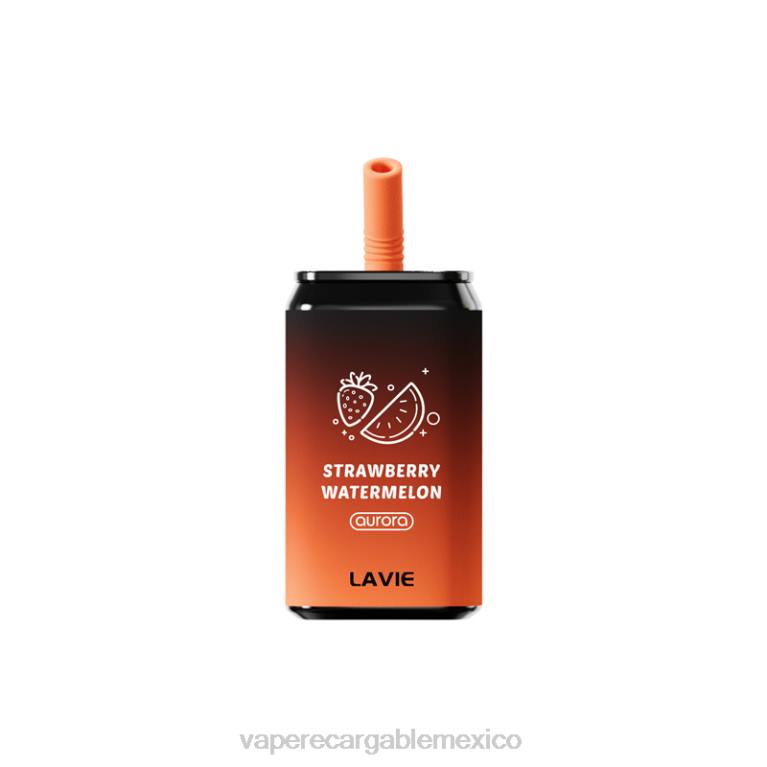 Vape México B6B2146 LAVIE Aurora 11000 bocanadas sandia fresa