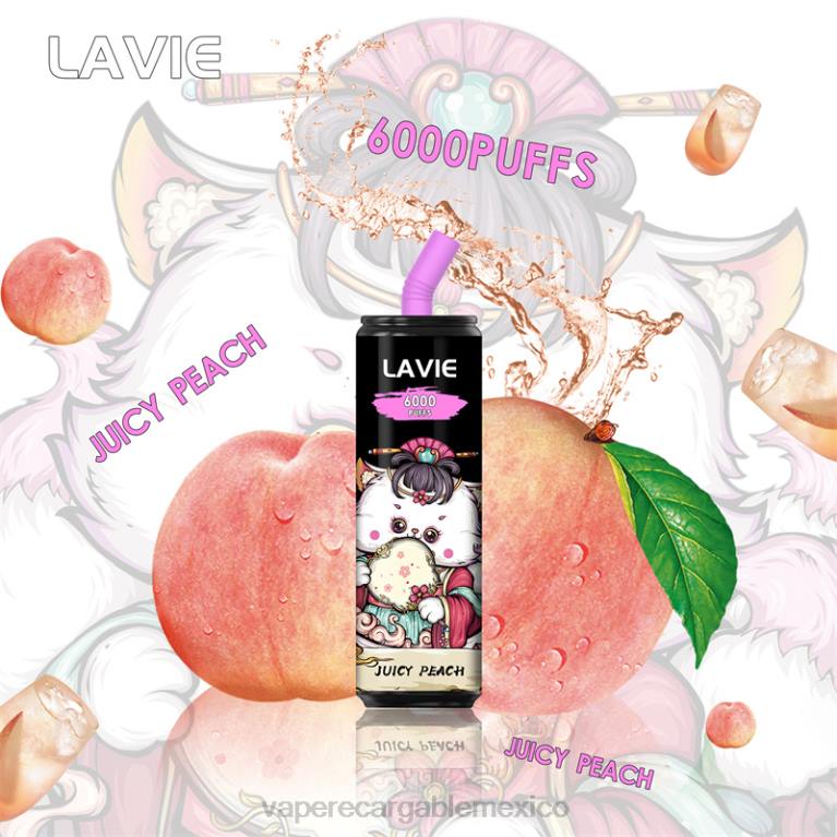 Vape México B6B2271 LAVIE Coke BAR 6000 bocanadas durazno jugoso