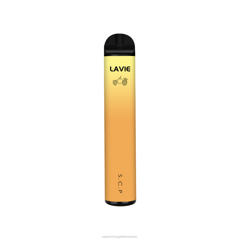 Vape México B6B2301 LAVIE BAR 1600 bocanadas fresa coco piña