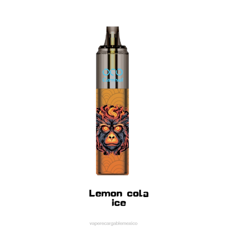 Vape México B6B2351 LAVIE OCO carnaval 10000 bocanadas hielo de cola de limón