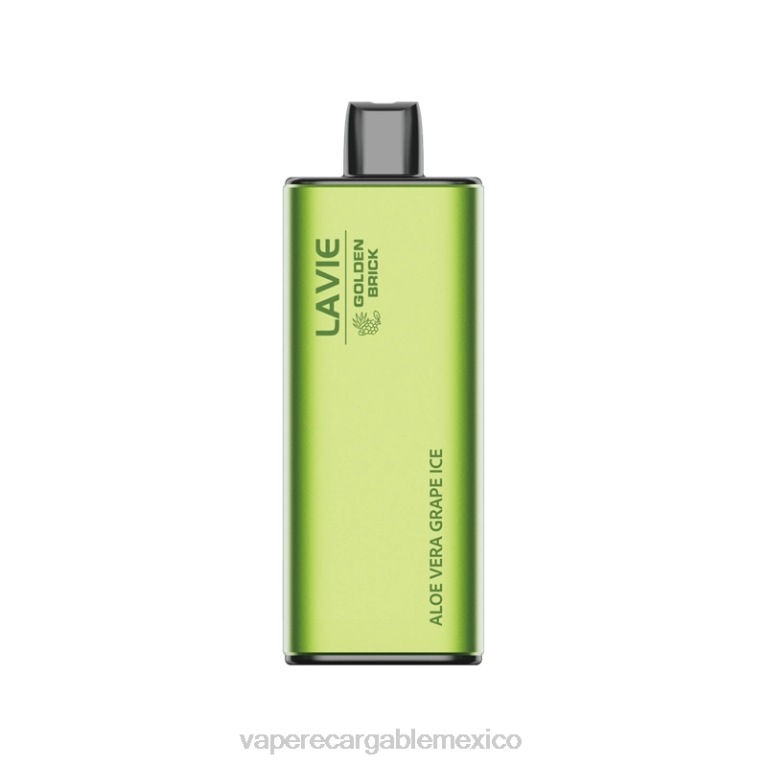 Vape México B6B251 LAVIE GOLDEN BRICK 10000 bocanadas hielo de uva aloe vera