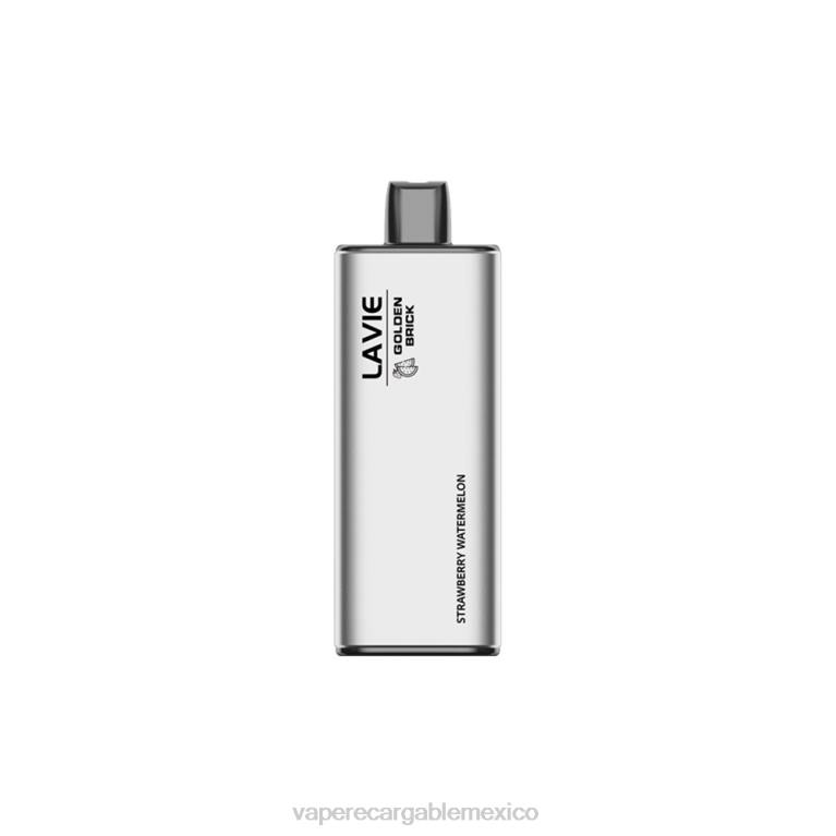 Vape México B6B266 LAVIE GOLDEN BRICK 10000 bocanadas sandia fresa