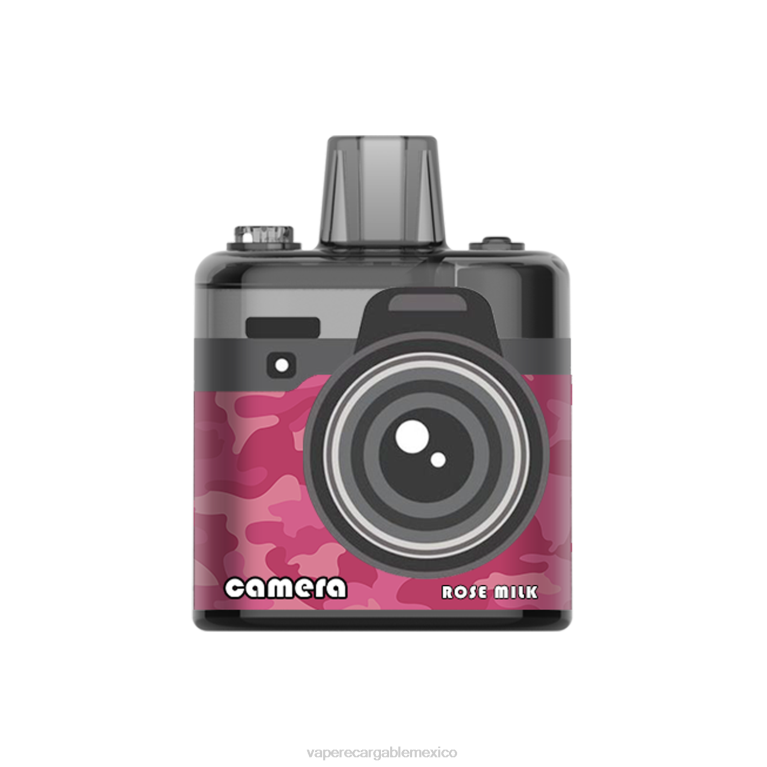 Vape Recargable B6B2167 LAVIE Camera 8000 bocanadas leche de rosas