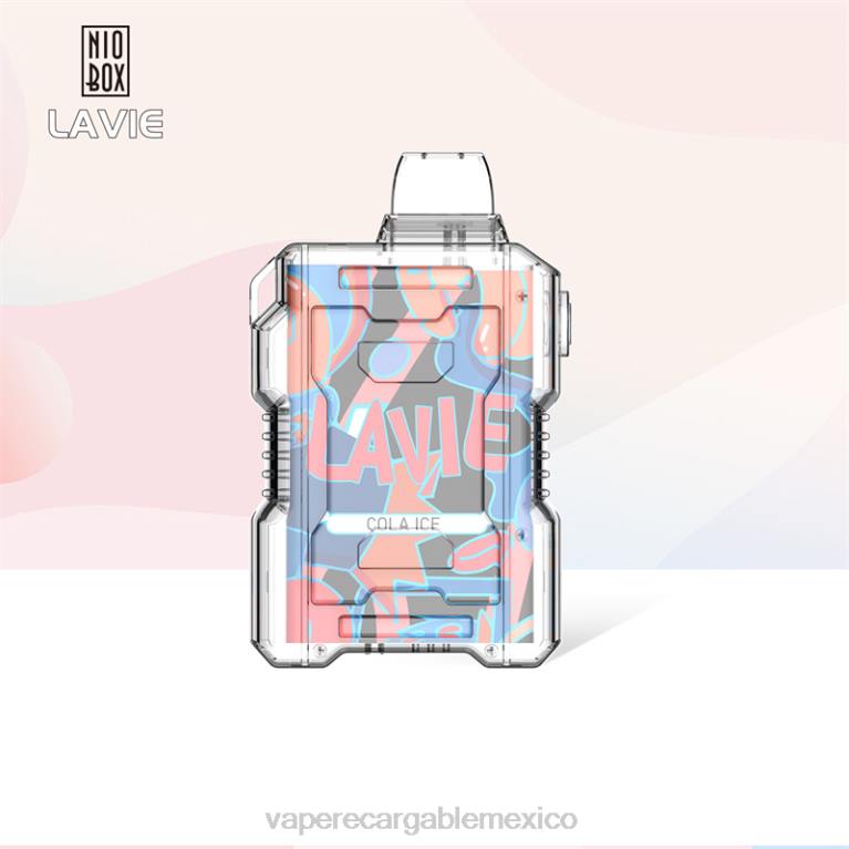 Vape Recargable B6B2187 LAVIE NIO BOX 9000 bocanadas hielo de cola