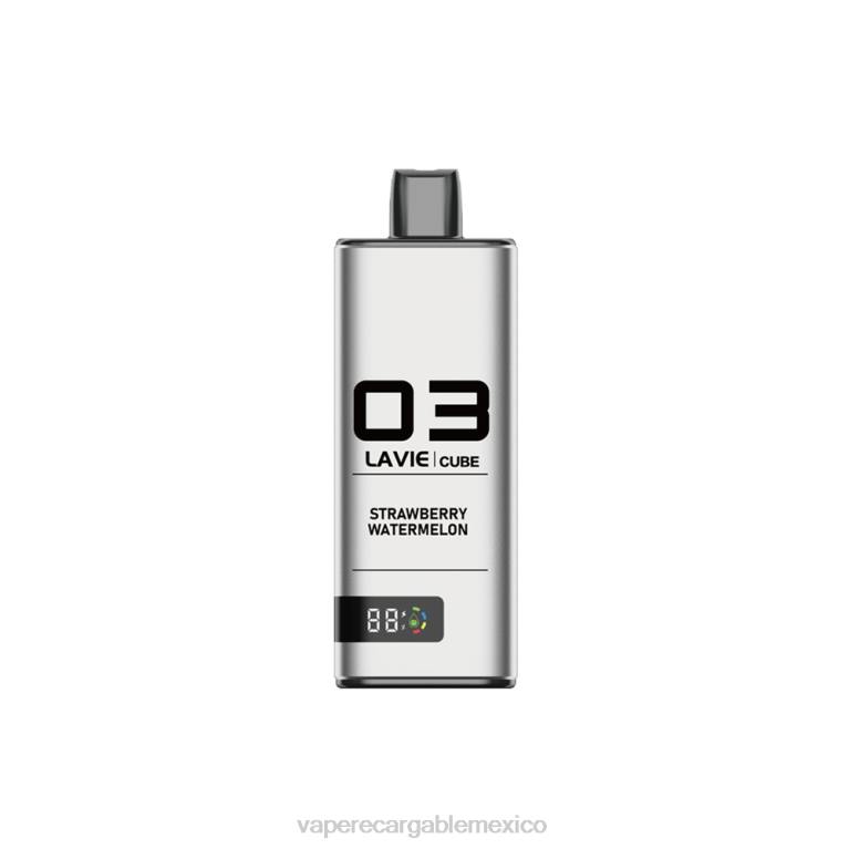 Vape Recargable B6B237 LAVIE Cube 20000 bocanadas sandia fresa