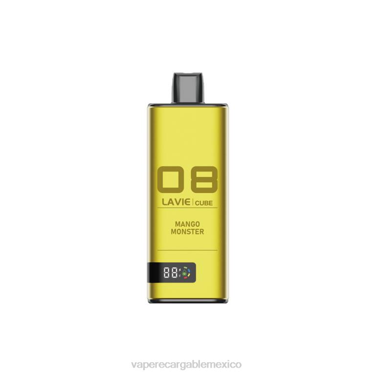 Vape Recargable B6B242 LAVIE Cube 20000 bocanadas monstruo del mango