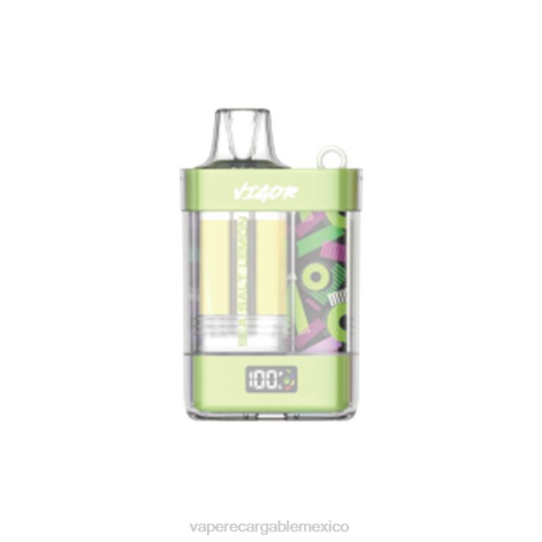 Vape Recargable B6B27 LAVIE VIGOR 15000 bocanadas sal marina limón